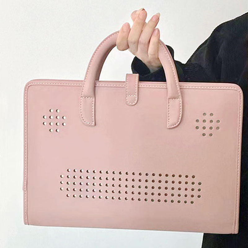 🆕新品上架【梨花瑪雅】粉色少女筆記本電腦手提包保護套(適用15.6/16吋筆電)