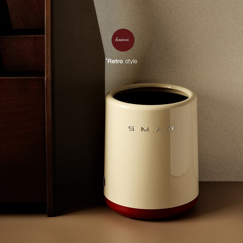 🆕新品上架💖【梨花瑪雅】🤞永遠當妳的🗑️復古英倫居家時尚smar垃圾桶(6色)