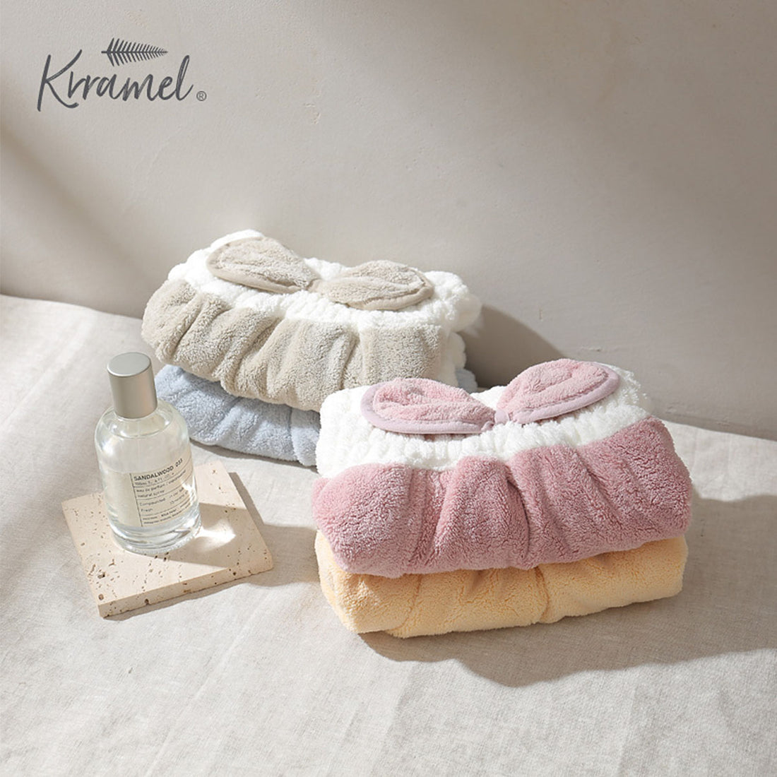 美國 Krramel 海藻绒皇冠乾髮帽 (現貨+預購)