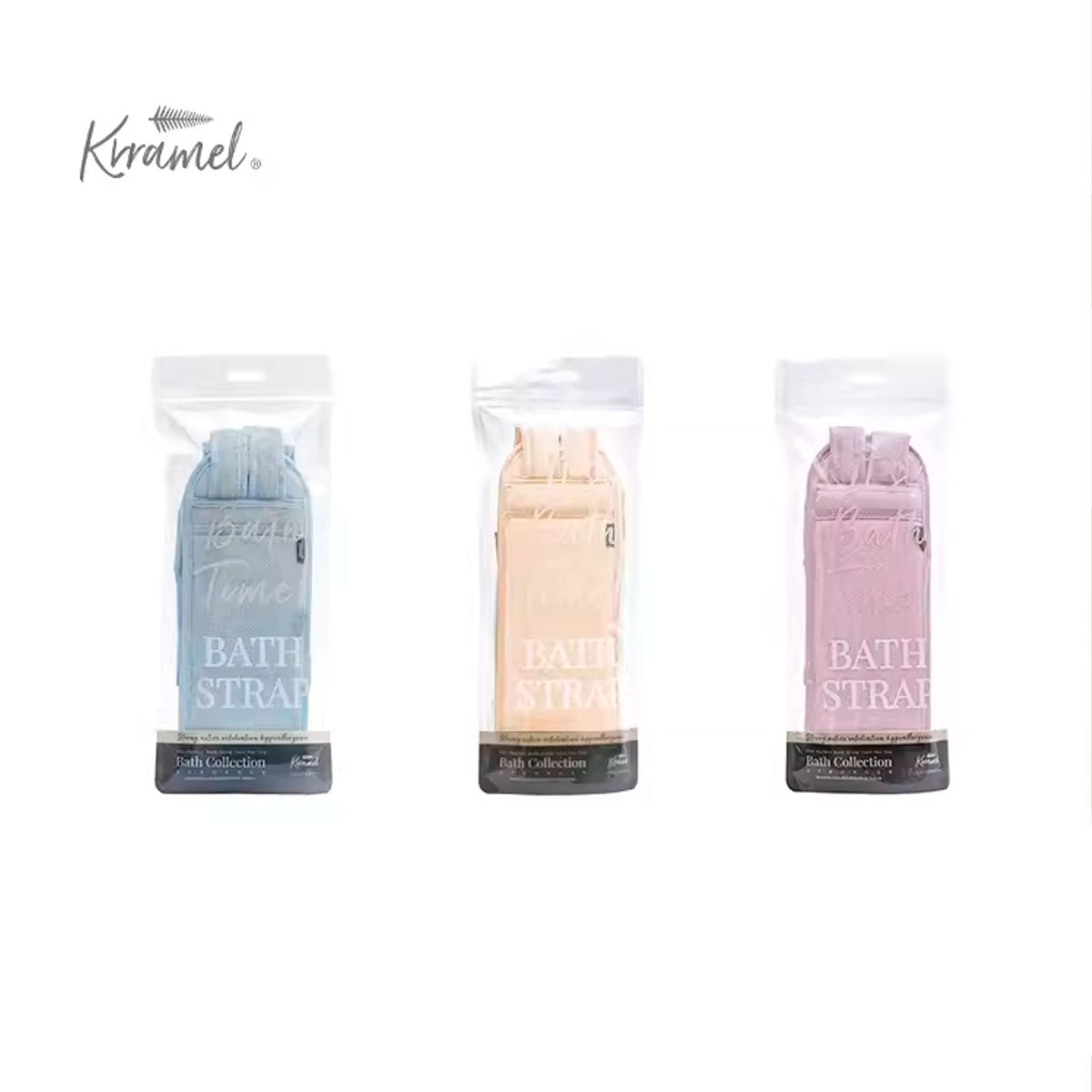 美國 Krramel 櫻花搓澡拉背巾 (現貨+預購)