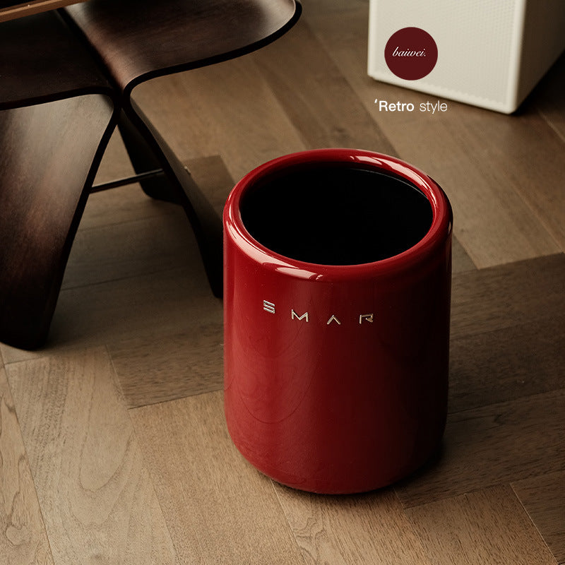 🆕新品上架💖【梨花瑪雅】🤞永遠當妳的🗑️復古英倫居家時尚smar垃圾桶(6色)