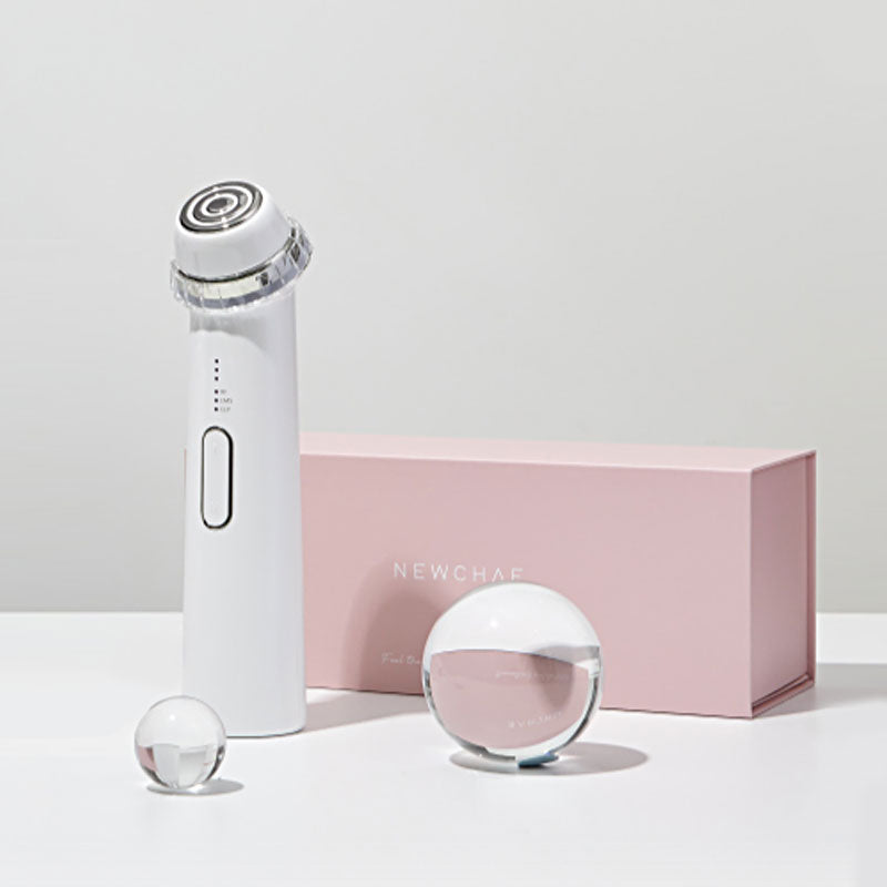 🆕新品上架【梨花娘】韓國醫美團隊研製全機韓國製造原裝進口🤞市售唯一NEWCHAE 無痛保養 澎潤X輪廓X導入三效水光美容儀(贈膠原胜肽水潤霜X1市值$1590)