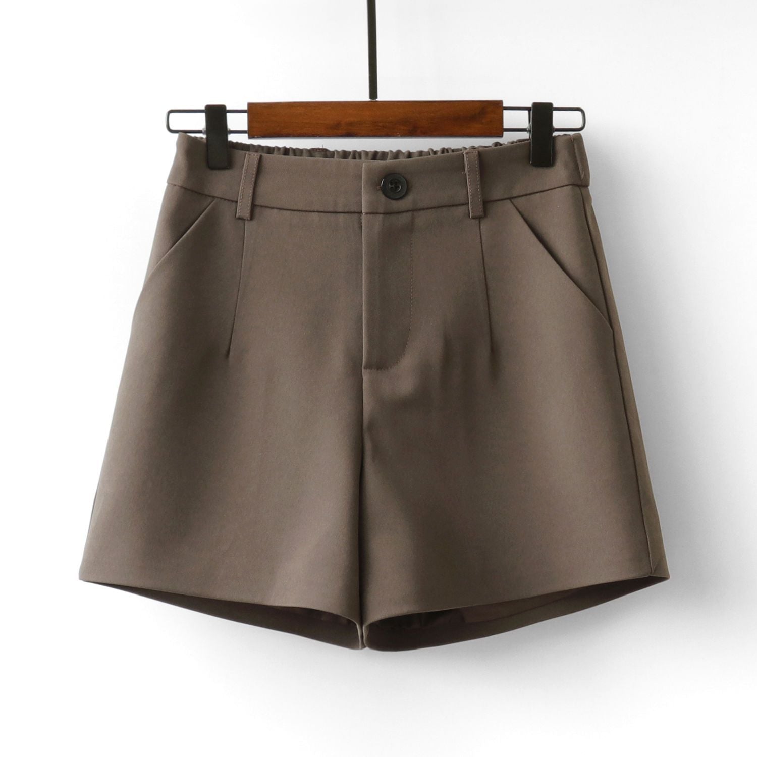 🆕新品上架💖【梨花瑪雅】秋冬新款後鬆緊顯瘦高腰西裝冬靴褲💕