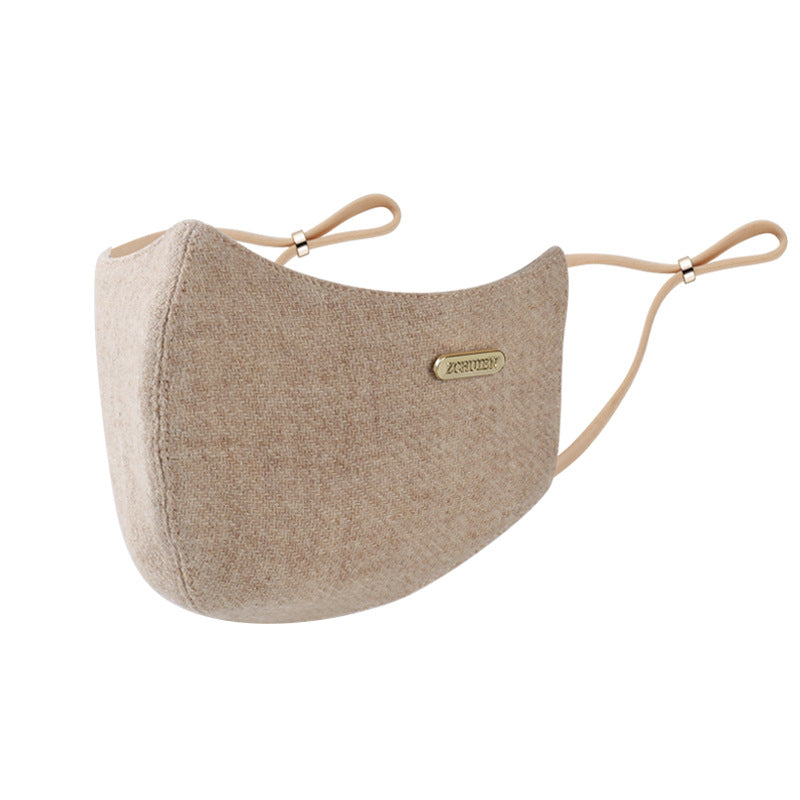 🆕新品上架💖【梨花瑪雅】💕羊絨保暖修飾臉型3D立體口罩(5色)