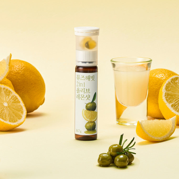 🆕新品上架【梨花娘】檸檬與初榨橄欖油二合一早晨健康飲100ml最新養生組合 韓國連線