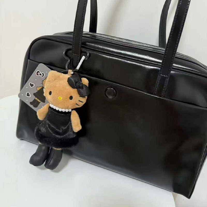 新品上架【梨花瑪雅】💕韓國流行秋冬款法式精品優雅長腿kitty包包愛心釦環吊飾😽