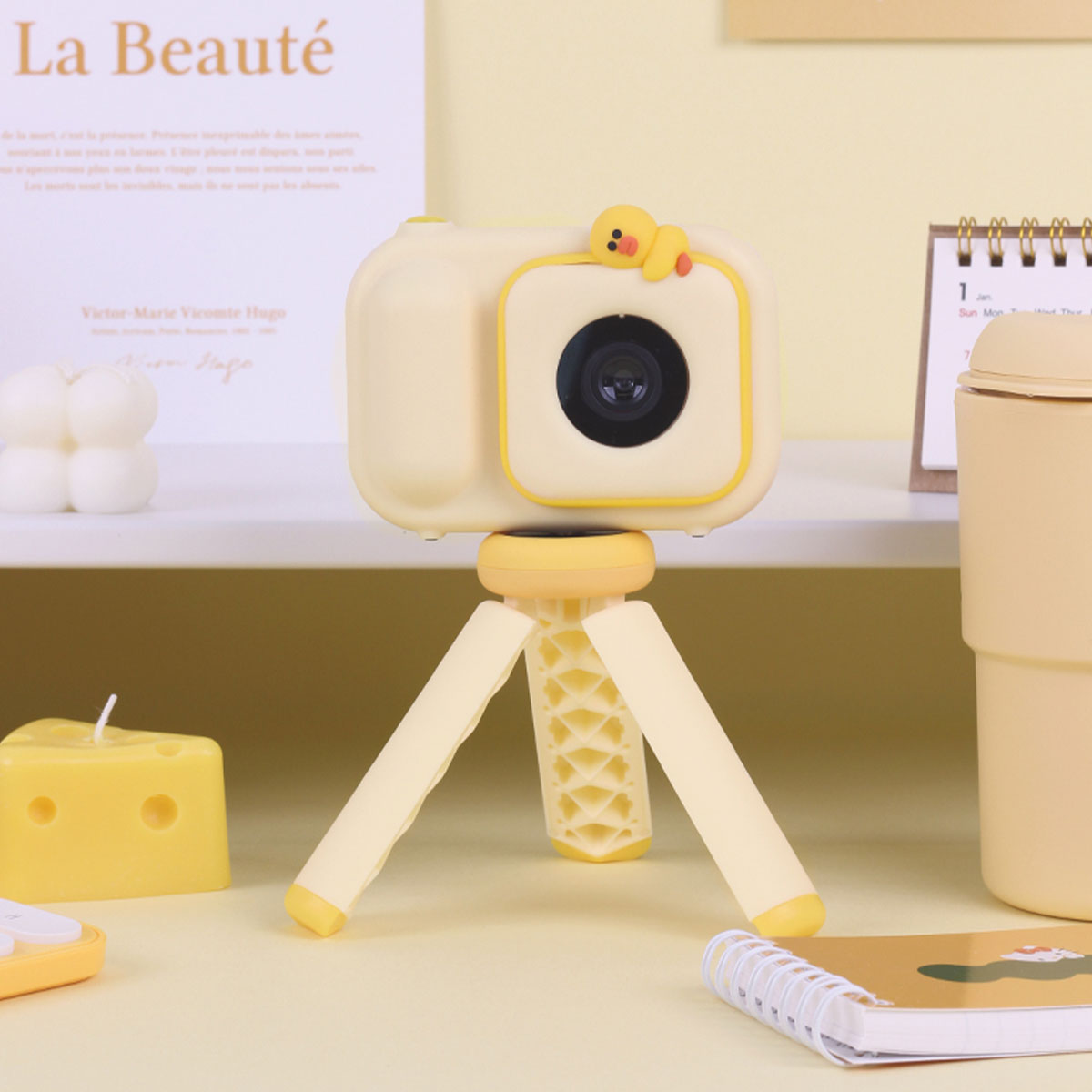 💜新品上架【梨花娘】韓國AKARACHI😍LINE FRIENDS正版聯名雄大VS.莎莉兒童復古相機前後鏡頭可錄影附腳架附配件全套組