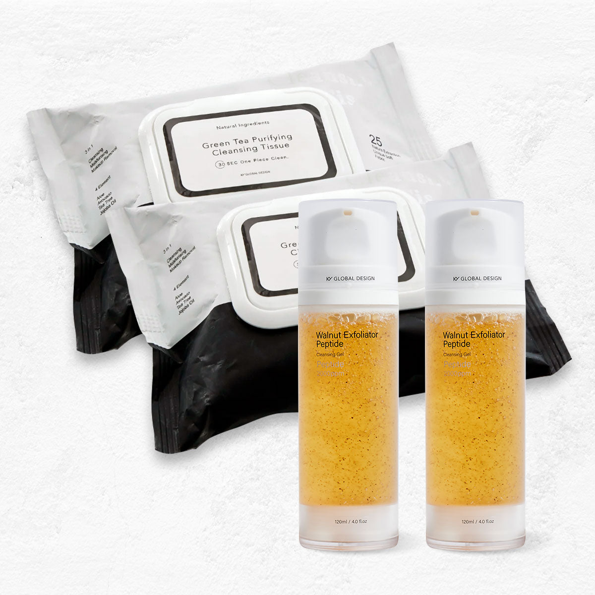 Myeongdong interviews Korean women about their experiences! KY Jeju Green Tea Plant Extract Moisturizing Polyphenol Makeup Remover Wipes (Large Sheet of 25)