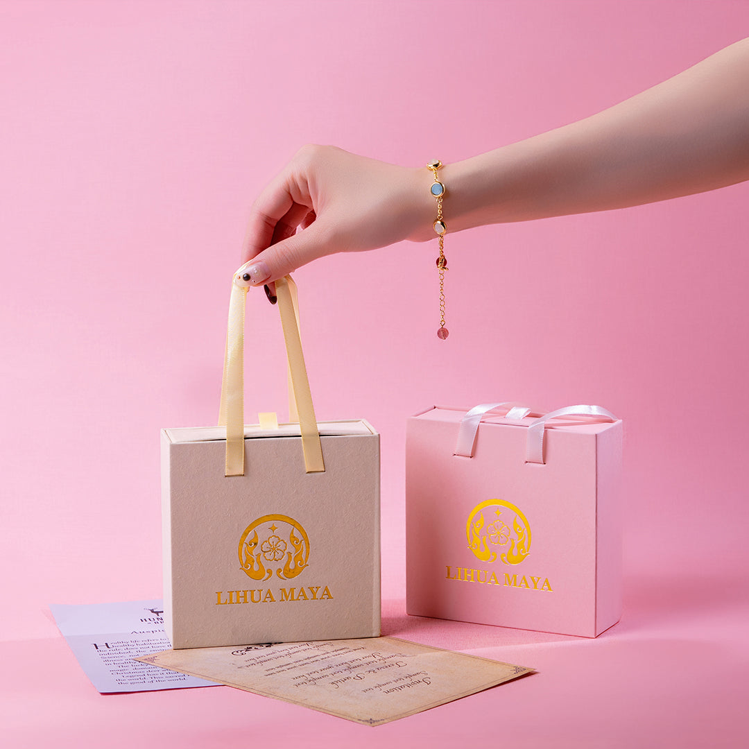 【梨花瑪雅】新品上架🏆 選品🫶魔法能量7色彩虹水晶多采多姿的幸運手鍊