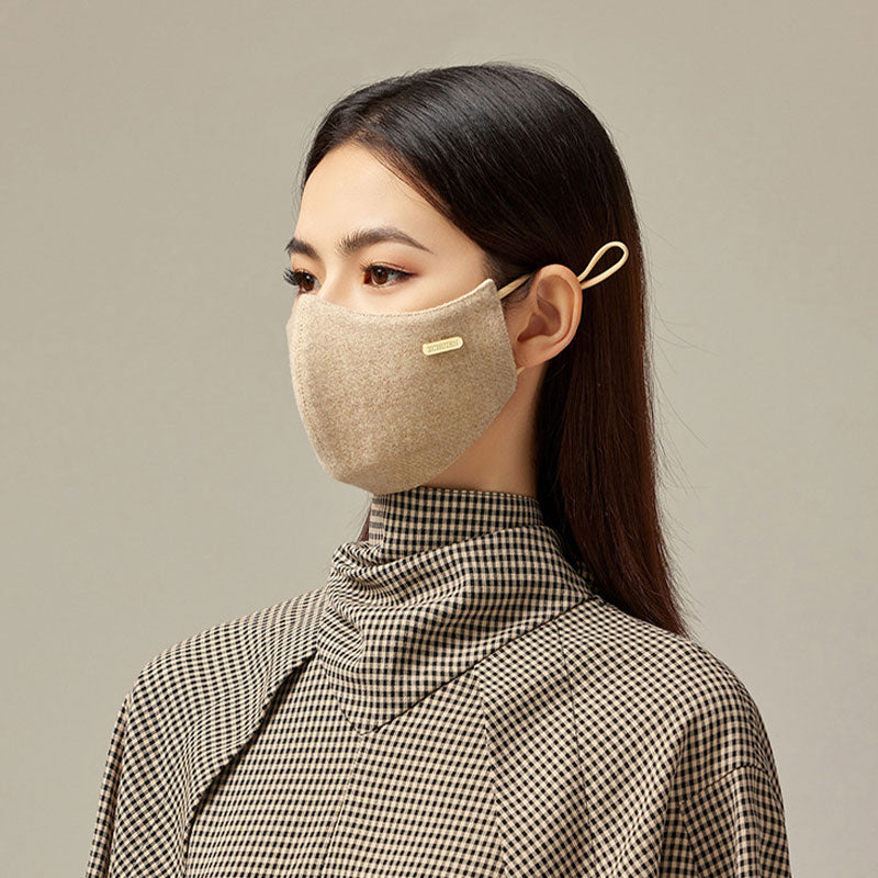 🆕新品上架💖【梨花瑪雅】💕羊絨保暖修飾臉型3D立體口罩(5色)