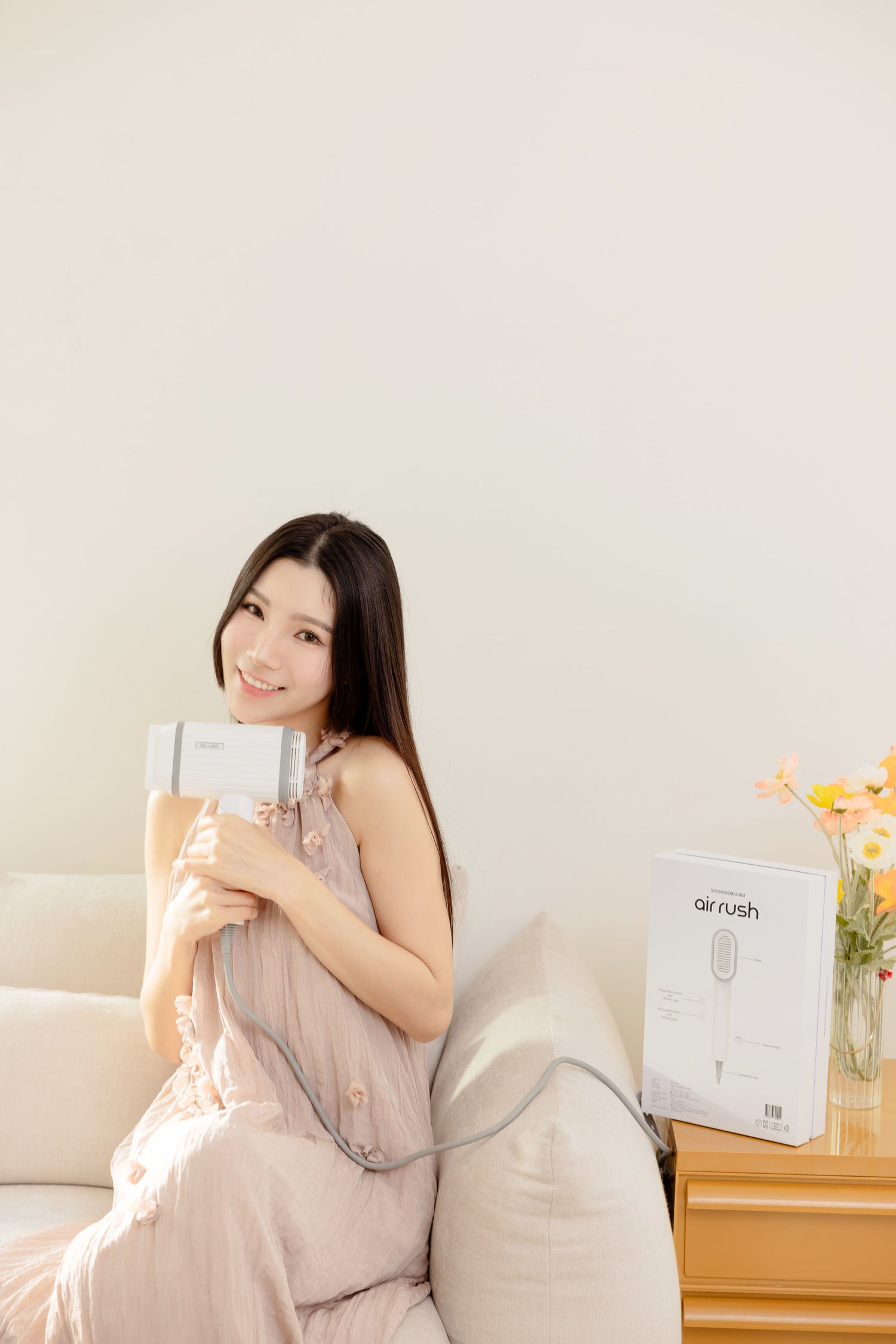 新品上架🏆熱銷韓國原裝進口Air Rash強颱兩億負離子吹風機