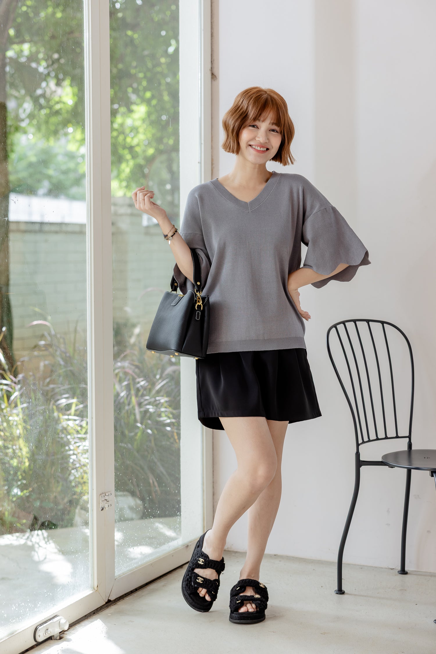 💖新品上架【梨花瑪雅】實拍選品荔枝紋通勤小眾高級感真皮手提斜背方包