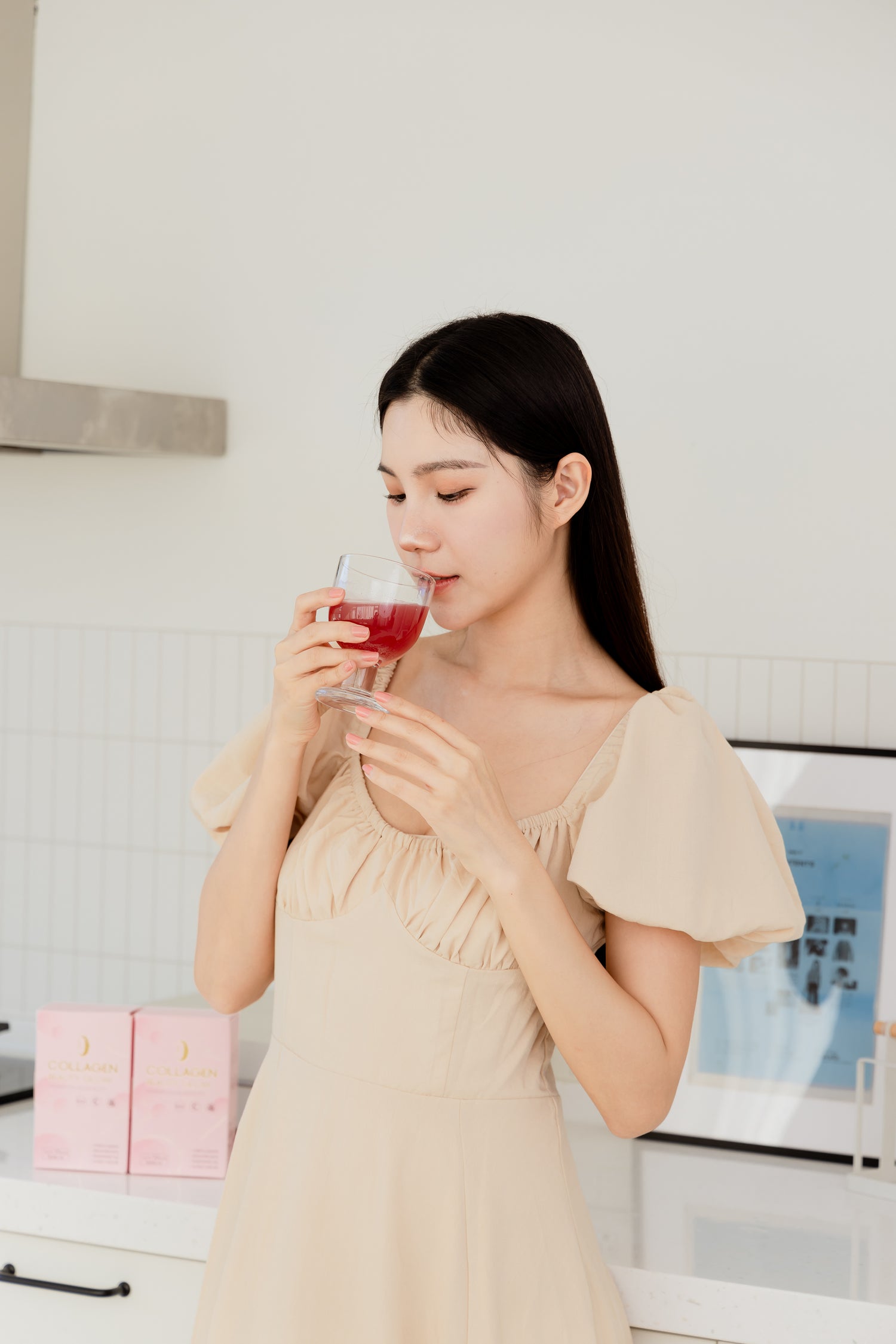 傑萱生技蔓越莓燕窩女性超友好複方蔓越莓胜肽膠原蛋白EX一盒15包(喝了有感,店面回購率高)