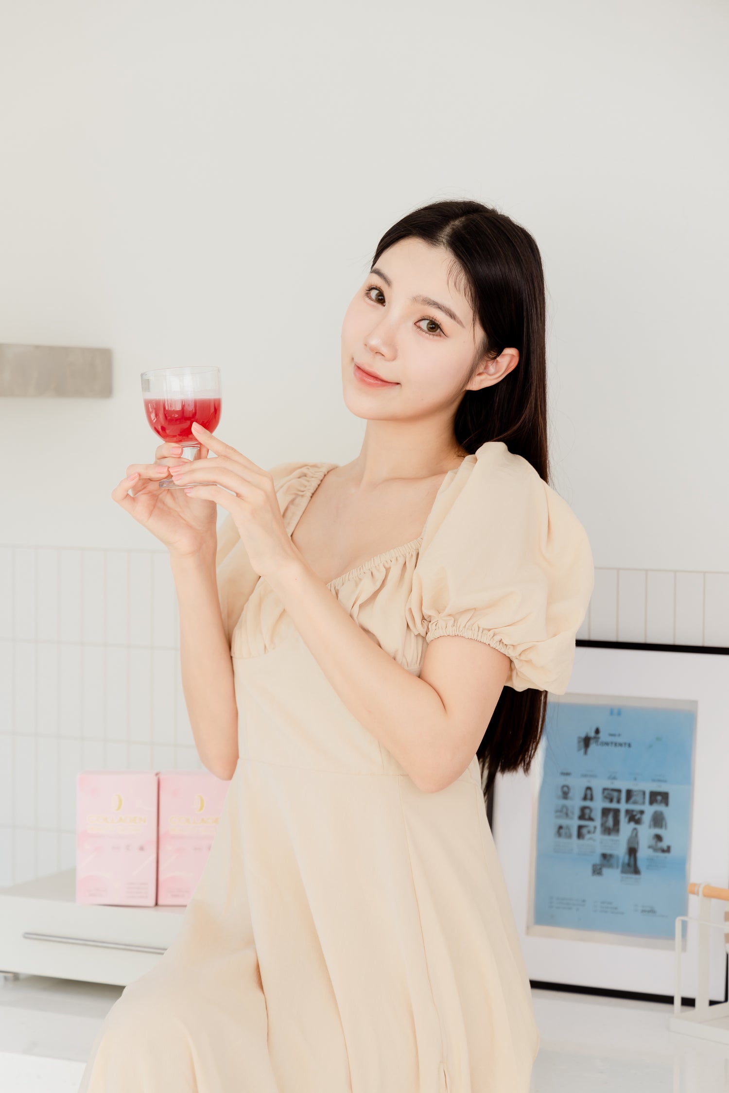 傑萱生技蔓越莓燕窩女性超友好複方蔓越莓胜肽膠原蛋白EX一盒15包(喝了有感,店面回購率高)