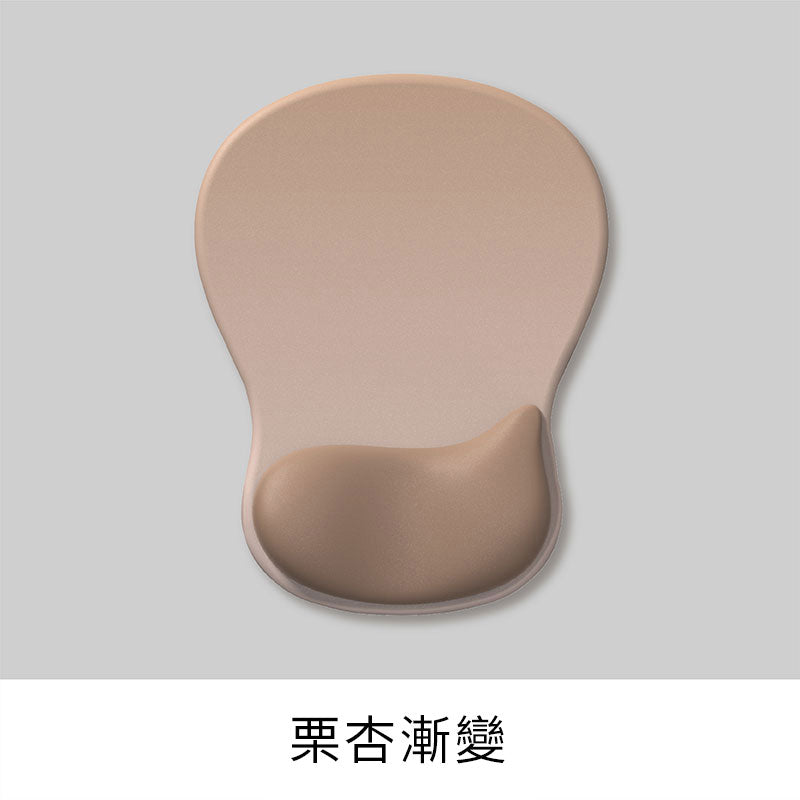 🆕新品上架【梨花瑪雅】✨柔軟Q彈漸層超美人體工學凹陷護畹矽膠滑鼠墊(8色)✨💖