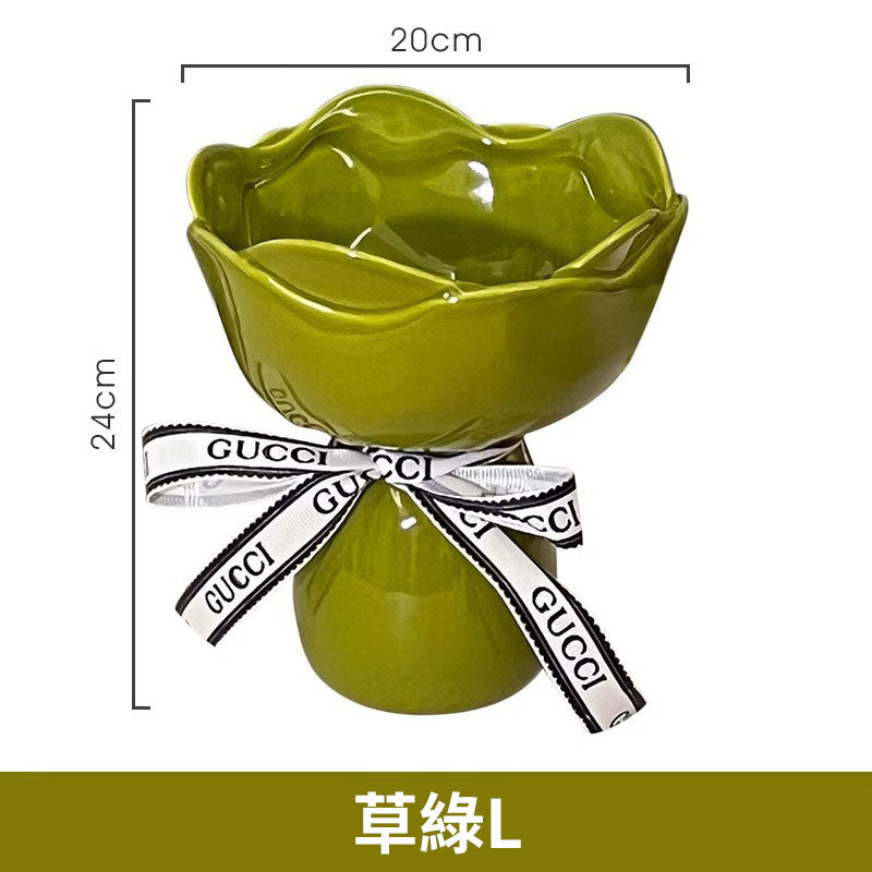 🆕新品上架【梨花瑪雅】🏡新家客廳裝飾輕奢高級花束造型花瓶擺飾🌹