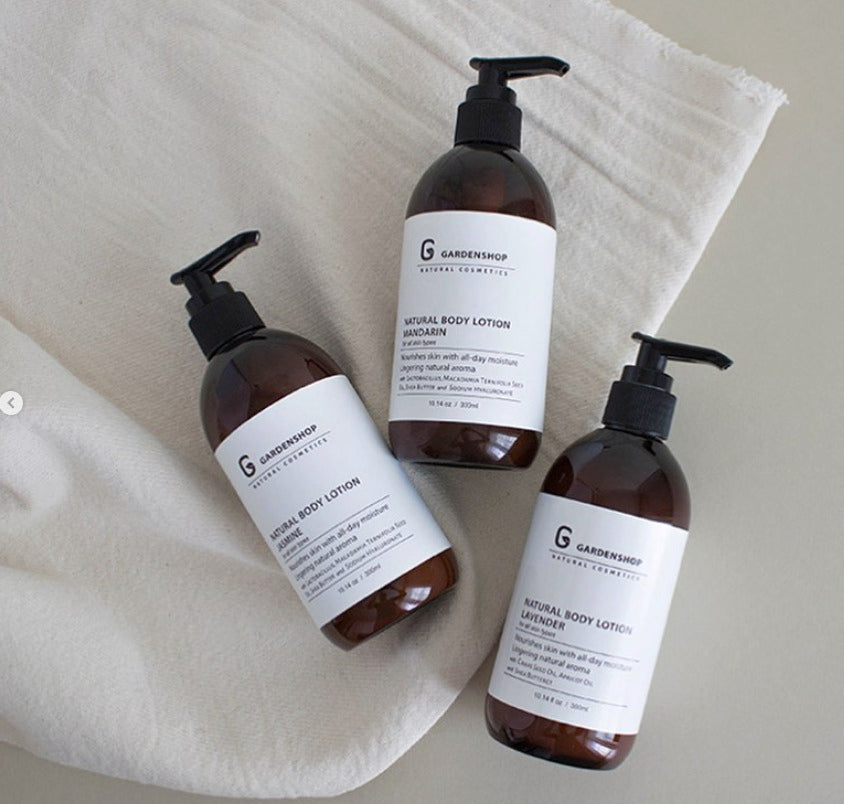 🆕新品上架💖【梨花娘】韓國Gardenshop天然植萃精油沐浴乳300ml(茉莉/薰衣草/柑橘) 💖韓國連線