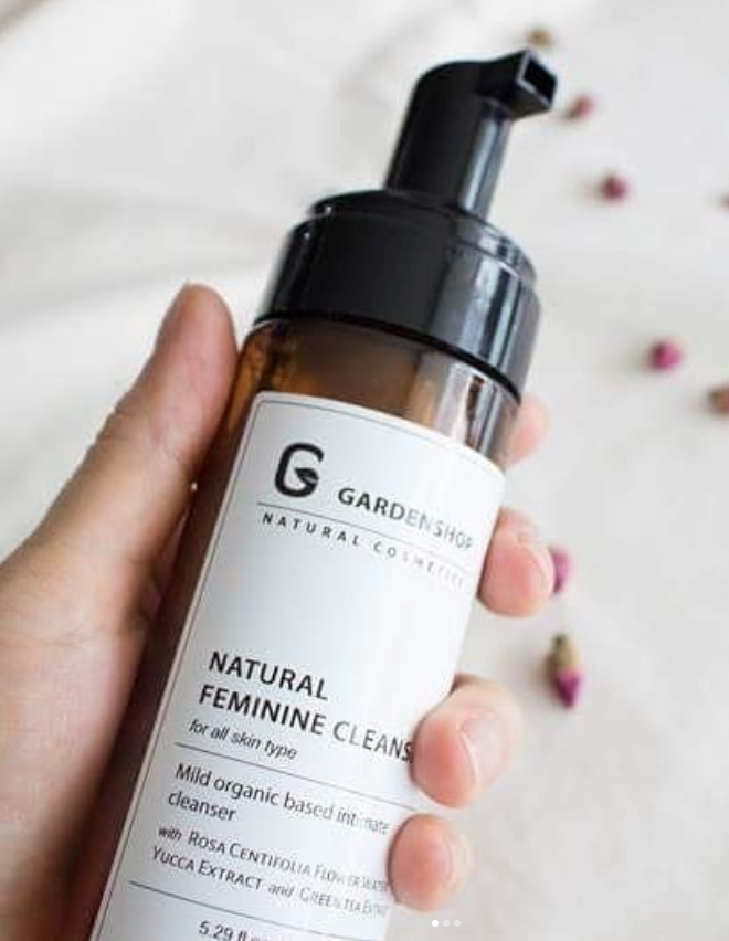 🆕新品上架💖【梨花娘】韓國Gardenshop天然植萃精油家私密處慕斯清潔液(150ml)💖 韓國連線