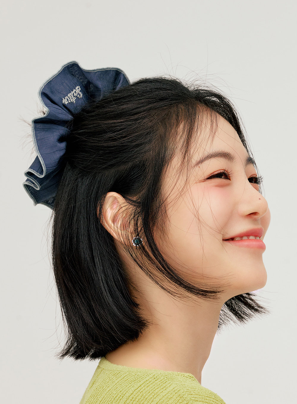 🆕新品上架【梨花娘】💖韓國品牌SATUR 經典百搭|輕盈系皺褶撞色束髮帶(4色)