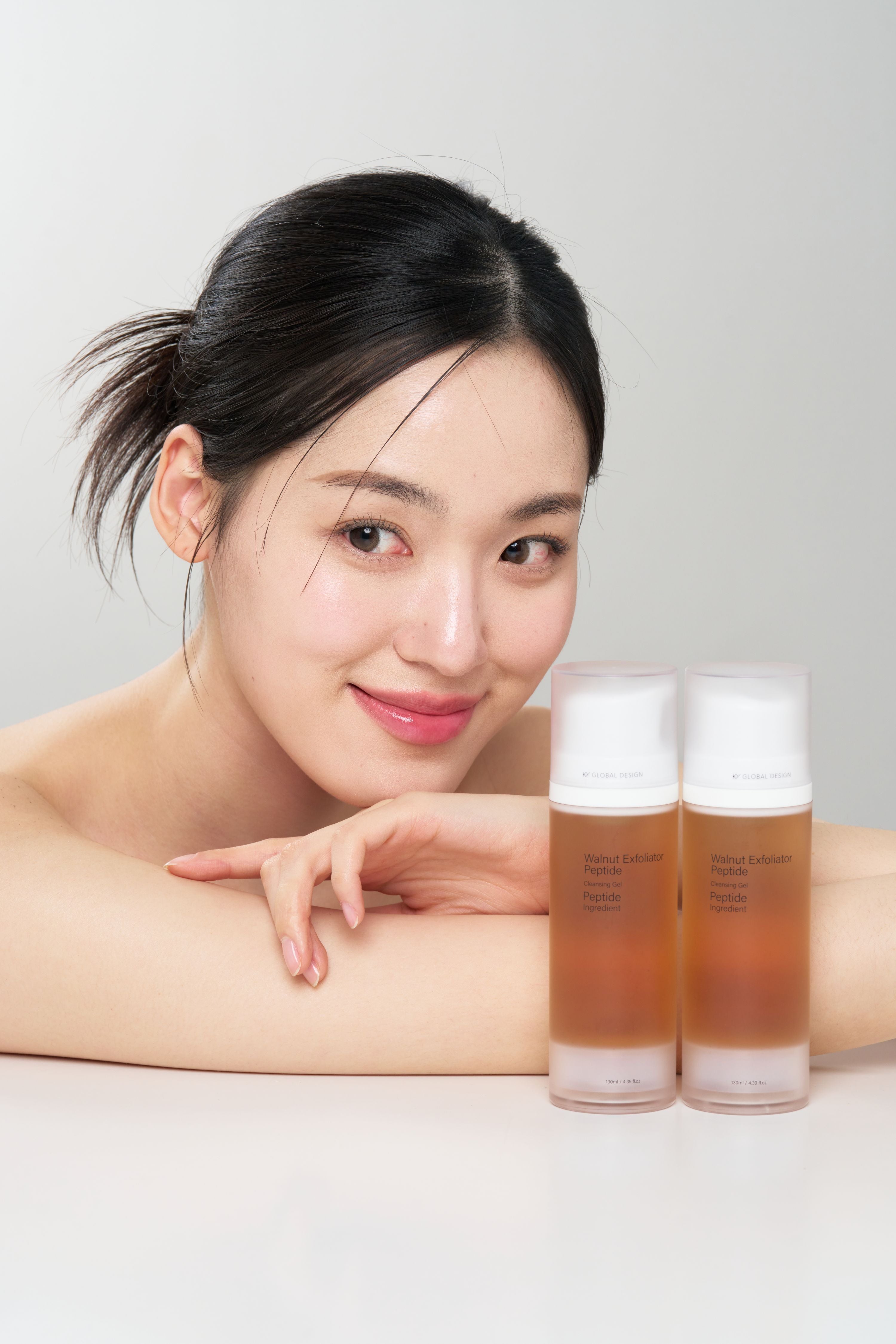 🔥韓國KY核桃氨基酸12胜肽淨透洗面凝膠130ml