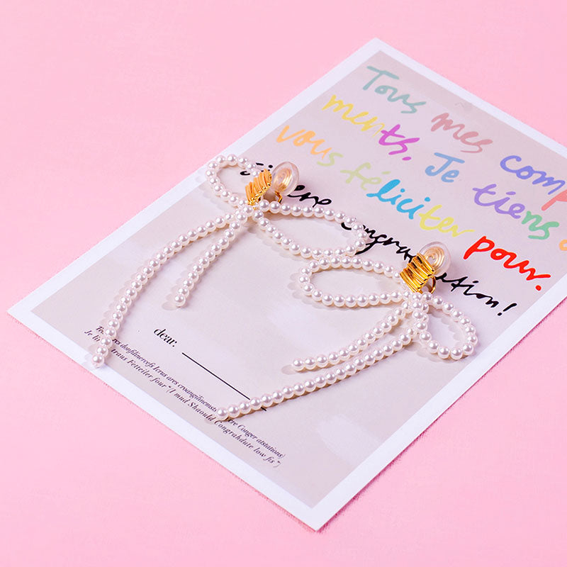 🆕新品上架【梨花瑪雅】💖法式浪漫珍珠雙層氣質耳環💕