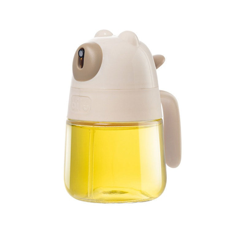 小熊玻璃按壓式兩用細緻廣角氣炸鍋噴油瓶300ml