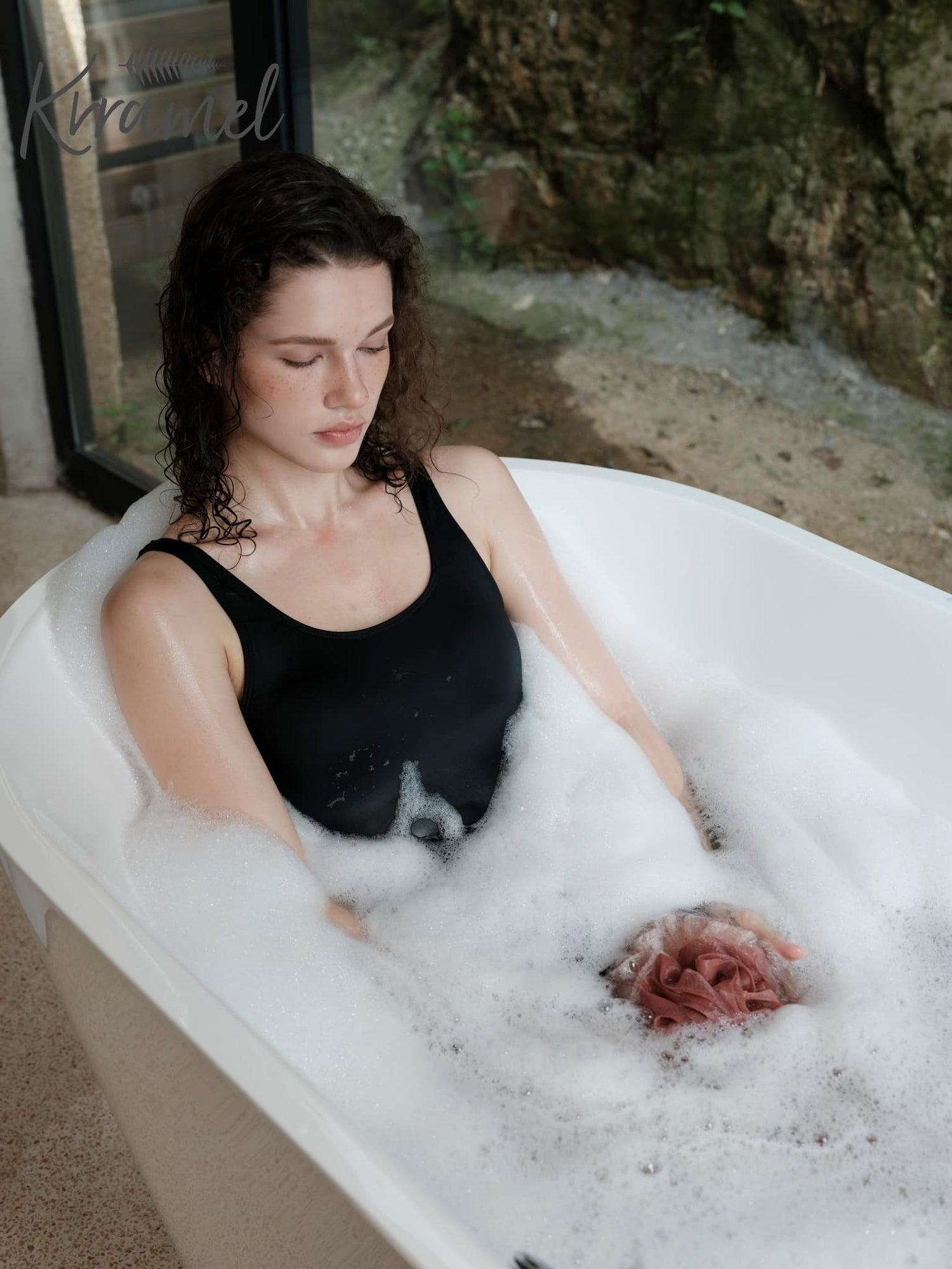 特惠價!!美國 Krramel 質感不散花美式雙色浴球