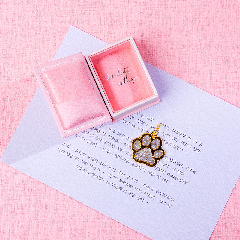 🆕新品上架【梨花瑪雅】🐶防走丟毛孩禮物免費刻印寵物專屬狗爪吊牌(訂製時間約7天左右)(4色)💕