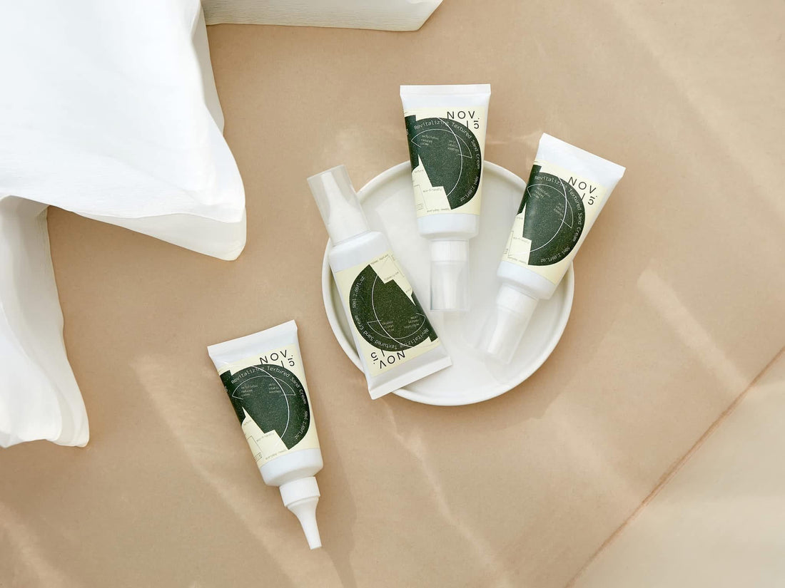 NOV.15 Chamomile Scalp Deep Deodorizing Cooling Soothing Revitalizing Exfoliating Cream 50ml Buy 1 Get 2 Free (3 pieces)
