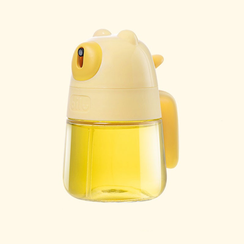 小熊玻璃按壓式兩用細緻廣角氣炸鍋噴油瓶300ml