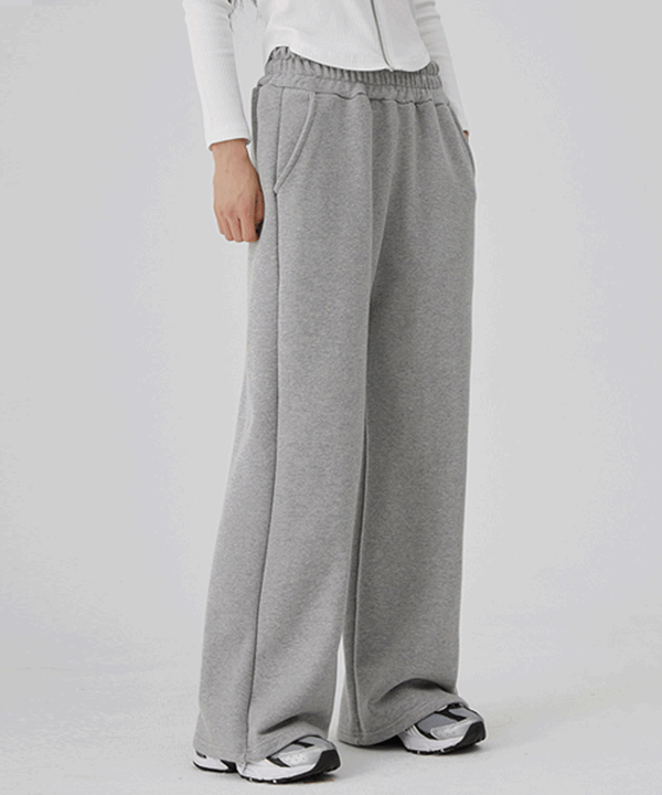 韓國 ACOVER 四季春裝柔軟的觸感 挺版鬆緊帶運動褲 (現貨+預購)