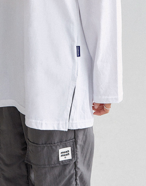 韓國 muahmuah 層疊式 薄長袖T恤  (現貨+預購)