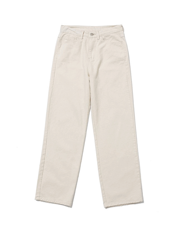 무아무아 베이직 코튼 스트럭처드 진