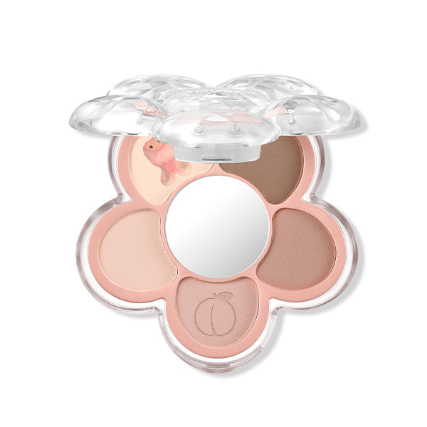 🆕新品上架【梨花娘】💖韓國AMUSE x Monchhichi 限量聯名 夢幻萌主花朵樂園5色眼彩盤(2色)