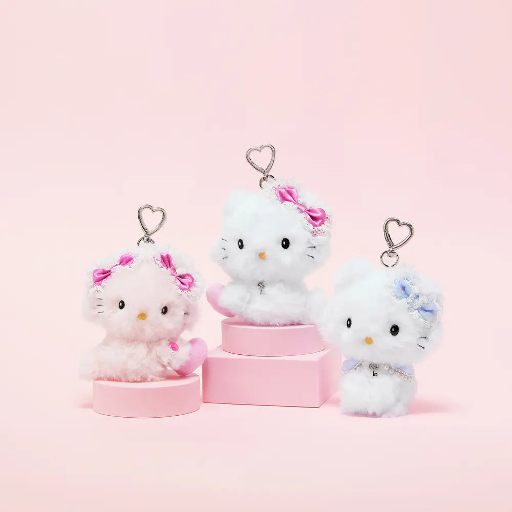 新品上架【梨花娘】💕韓國FilliMilli × Charmmy Kitty 限量聯名超可愛玩偶吊飾(2色)