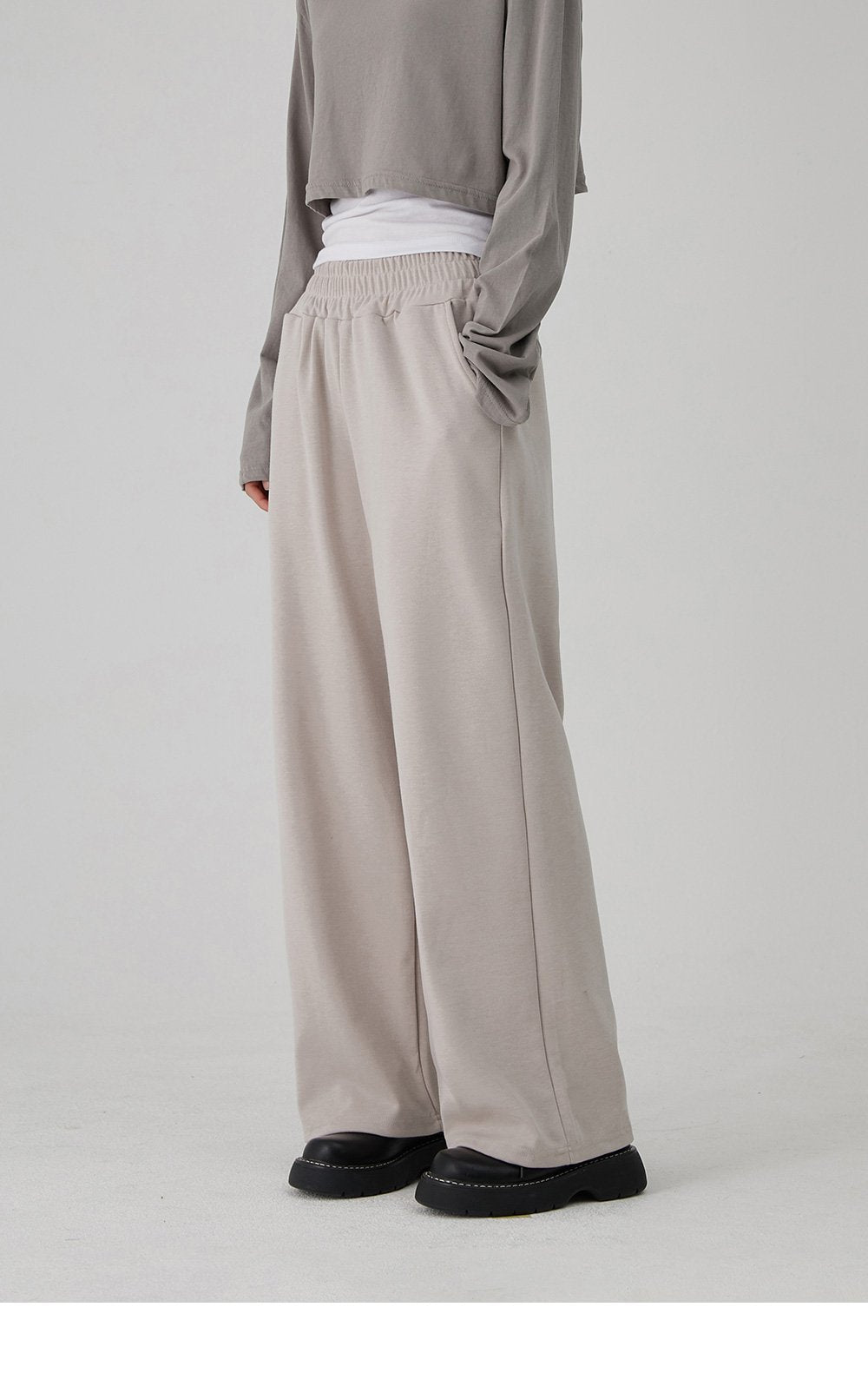 韓國 ACOVER 四季休閒舒適感鬆緊帶運動褲  (現貨+預購)