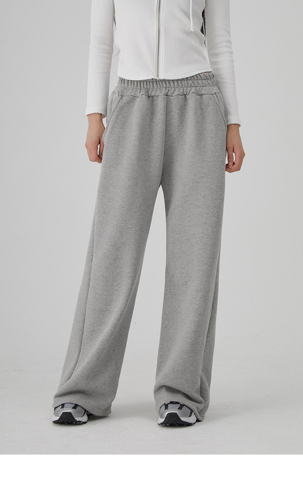 韓國 ACOVER 四季春裝柔軟的觸感 挺版鬆緊帶運動褲 (現貨+預購)