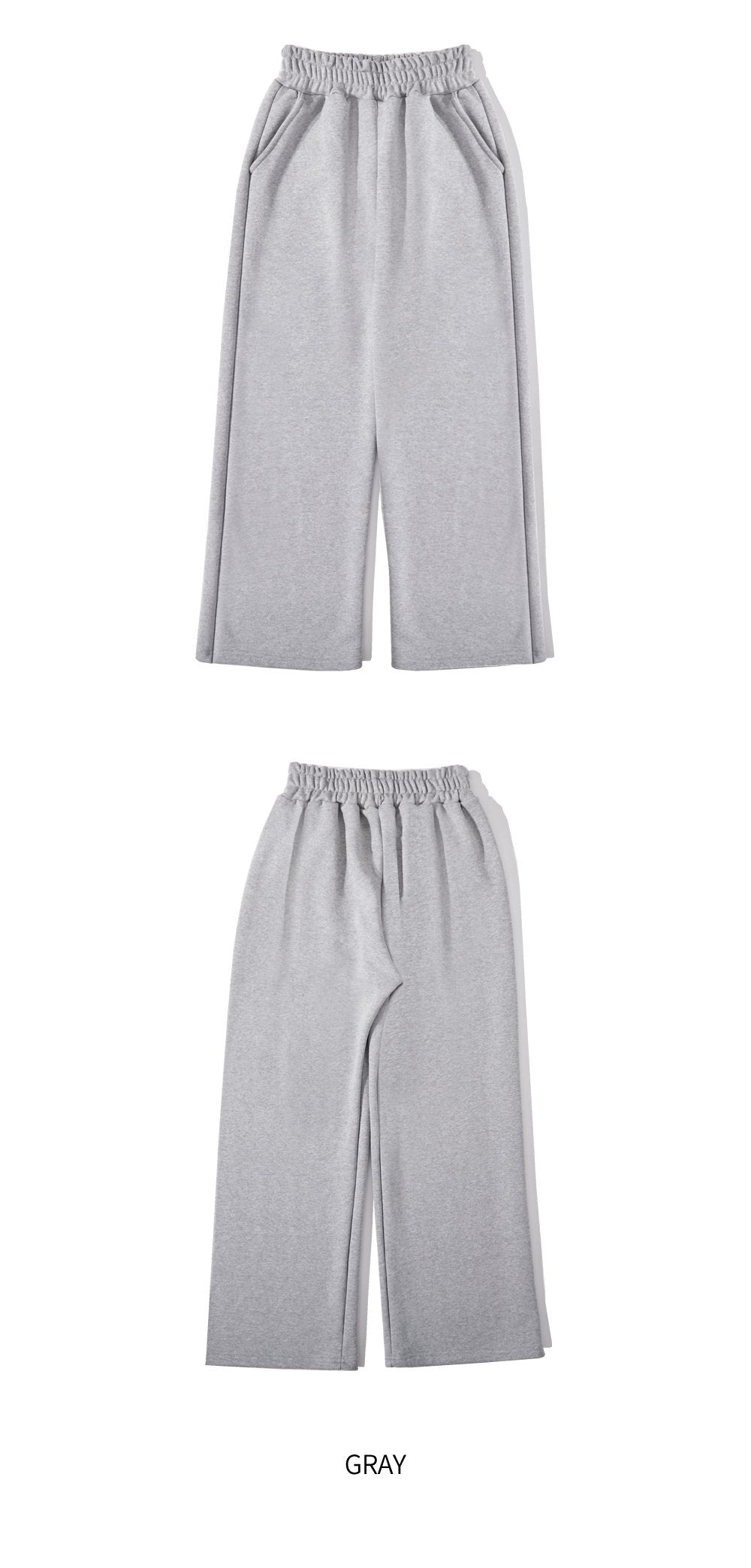 韓國 ACOVER 四季春裝柔軟的觸感 挺版鬆緊帶運動褲 (現貨+預購)