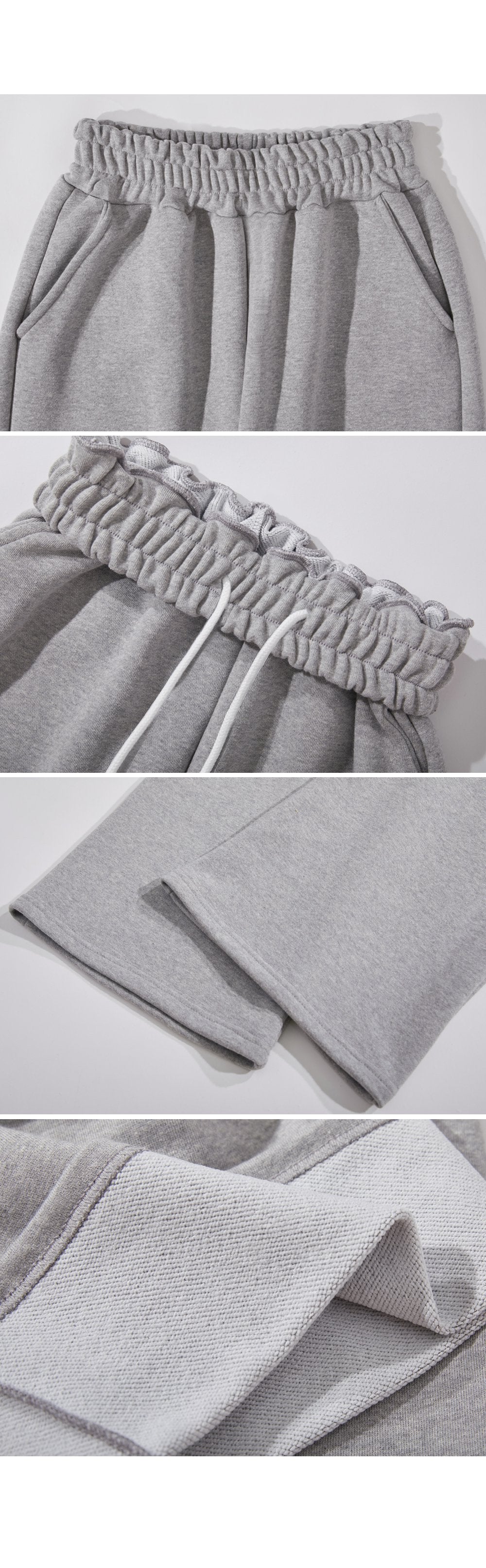 韓國 ACOVER 四季春裝柔軟的觸感 挺版鬆緊帶運動褲 (現貨+預購)