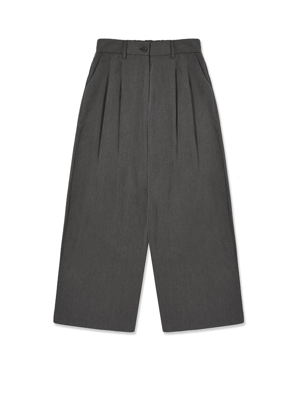 韓國 ACOVER 輕薄款細褶隱藏鬆緊帶 寬鬆褲  (現貨+預購)