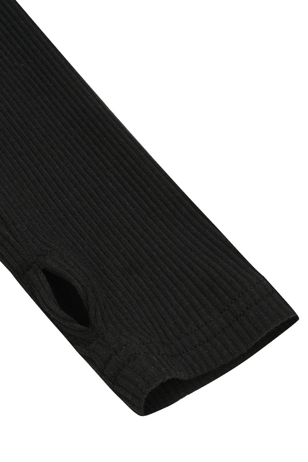 韓國 ACOVER  V領豎紋 基本款合身長袖T恤 (現貨+預購)