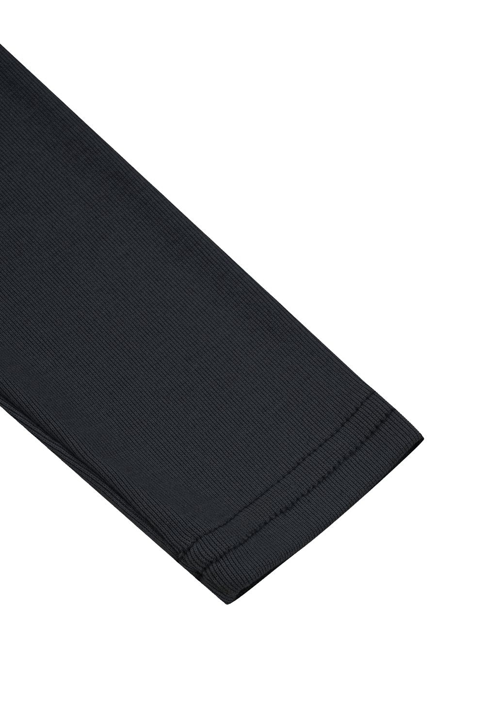 韓國 ACOVER 透氣方形線條開叉 舒適合身長袖T恤  (現貨+預購)