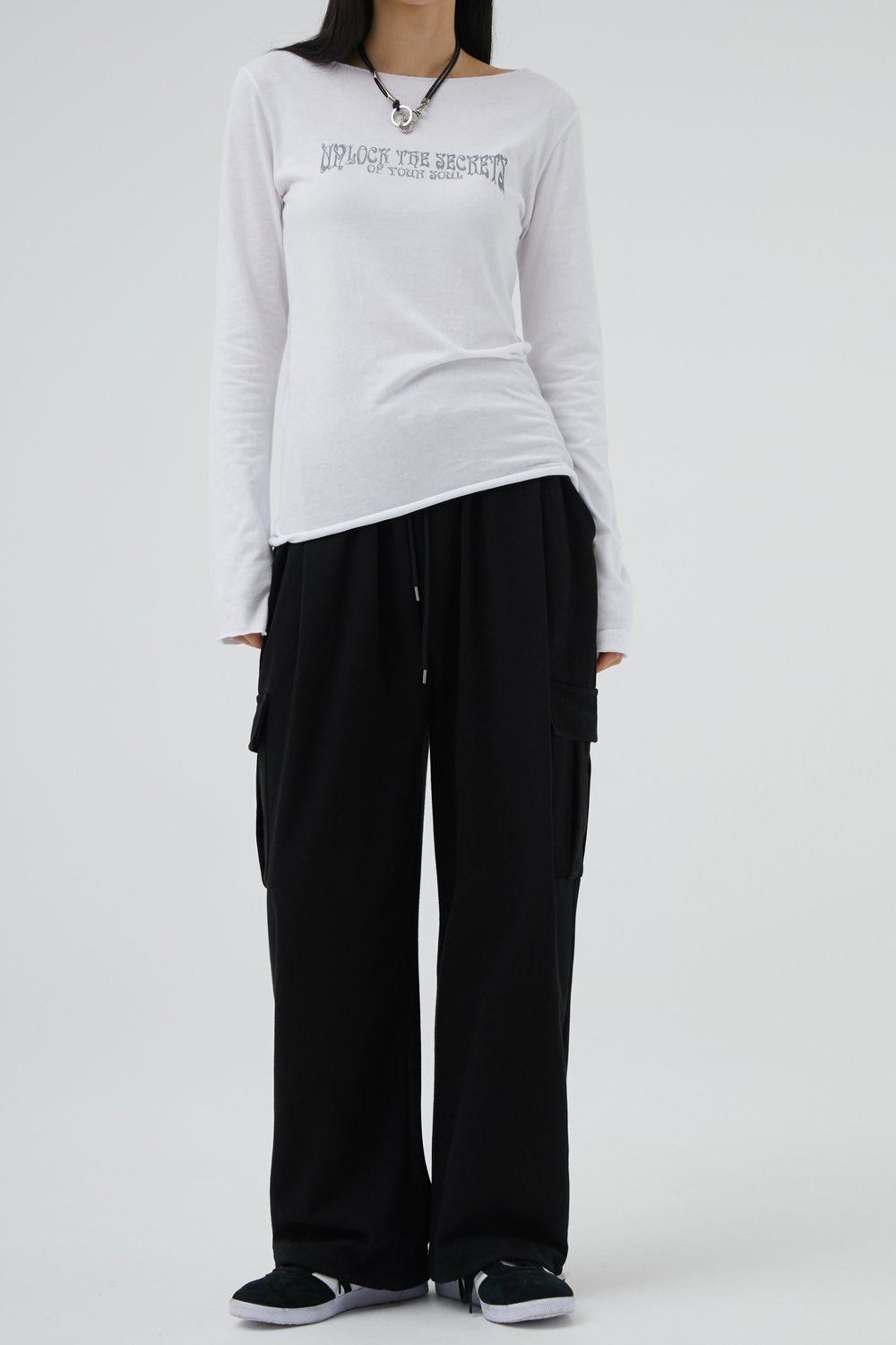 韓國 ACOVER   secret soul  薄長袖T恤 (現貨+預購)