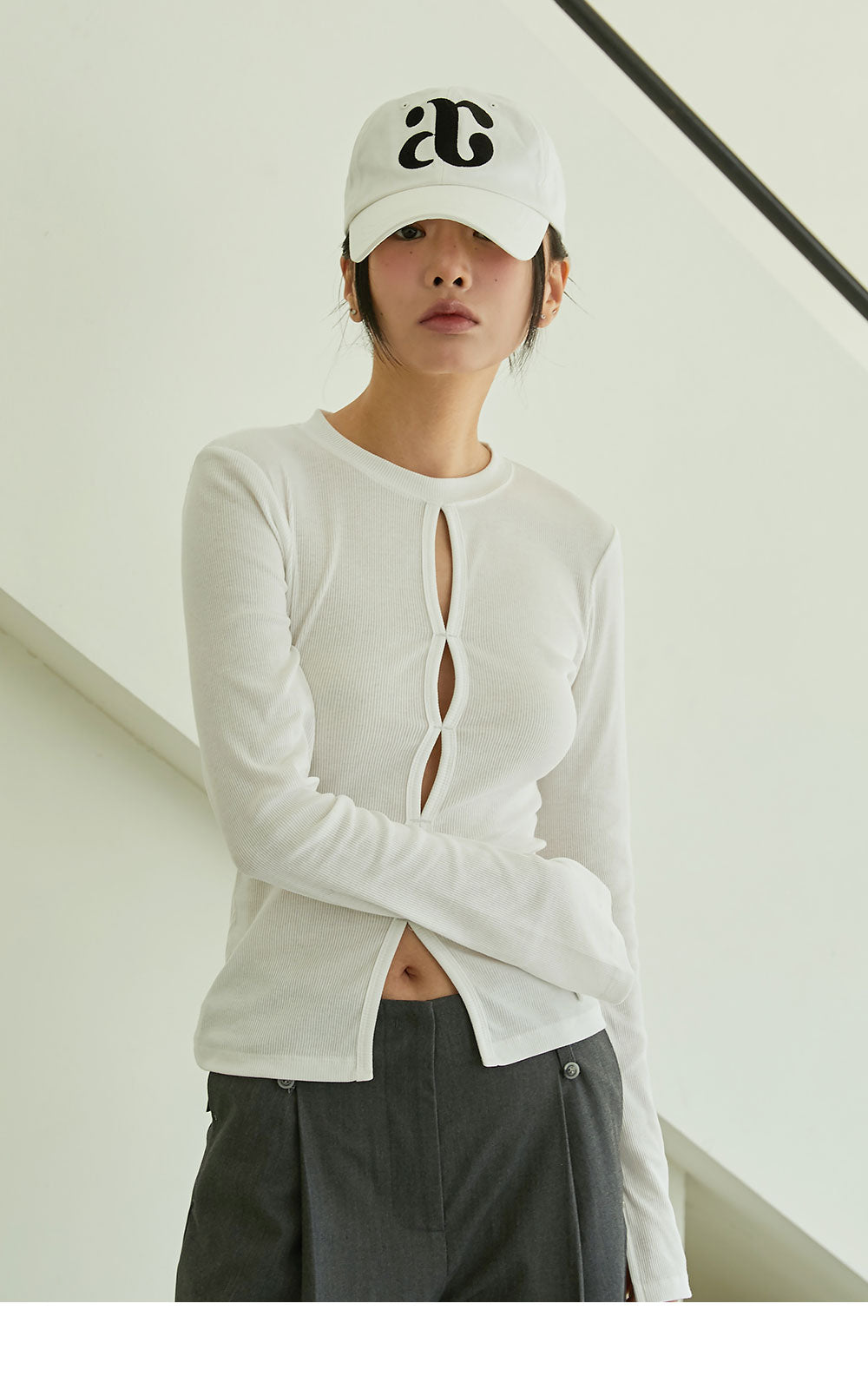 韓國 ACOVER   大 LOGO 棉質棒球帽 (現貨+預購)