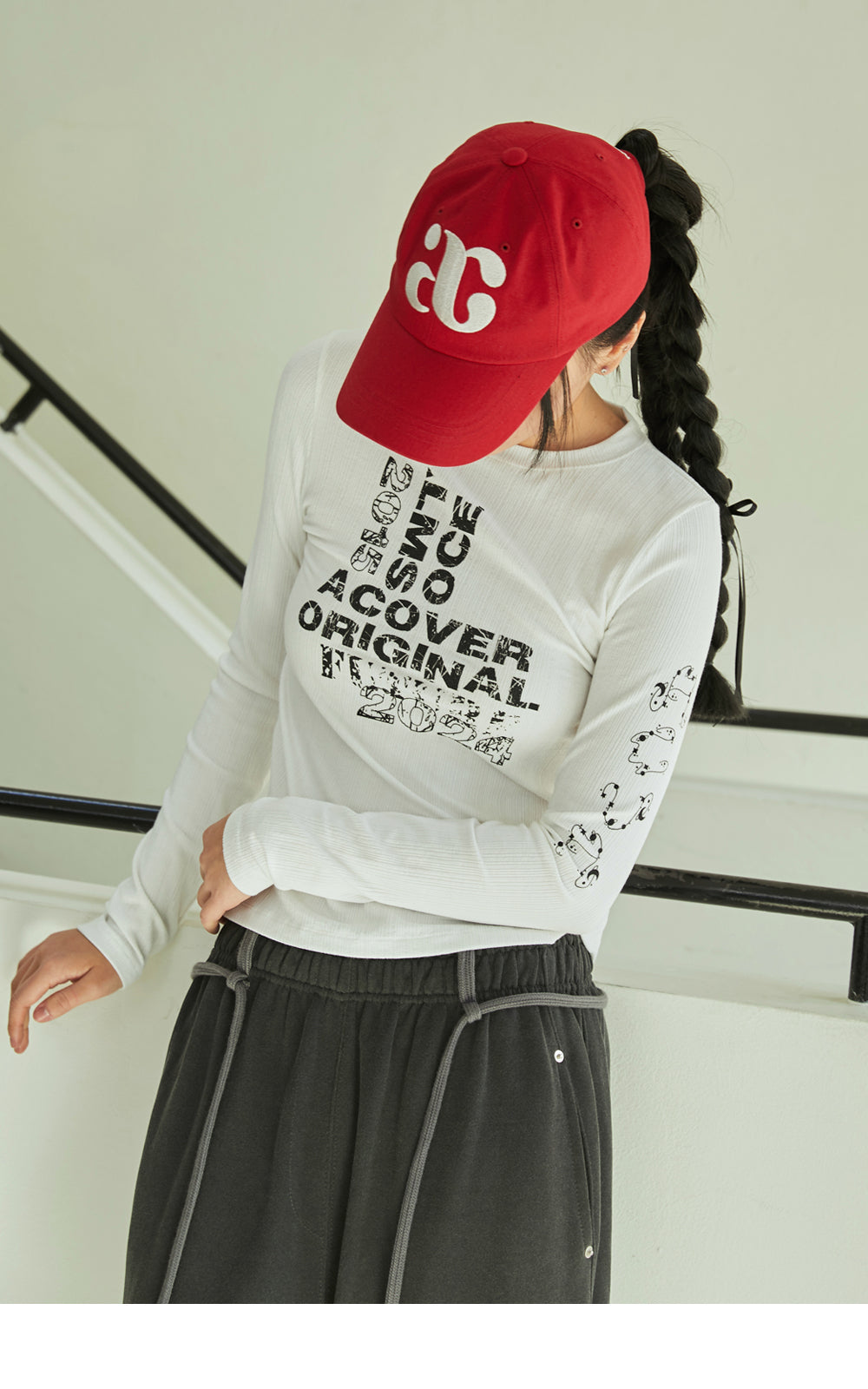 韓國 ACOVER   大 LOGO 棉質棒球帽 (現貨+預購)
