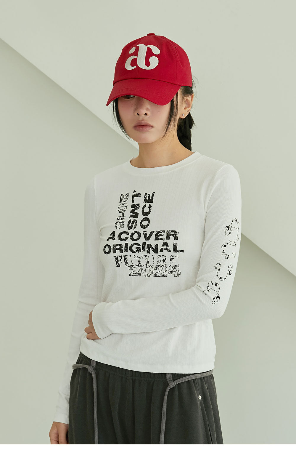 韓國 ACOVER   大 LOGO 棉質棒球帽 (現貨+預購)