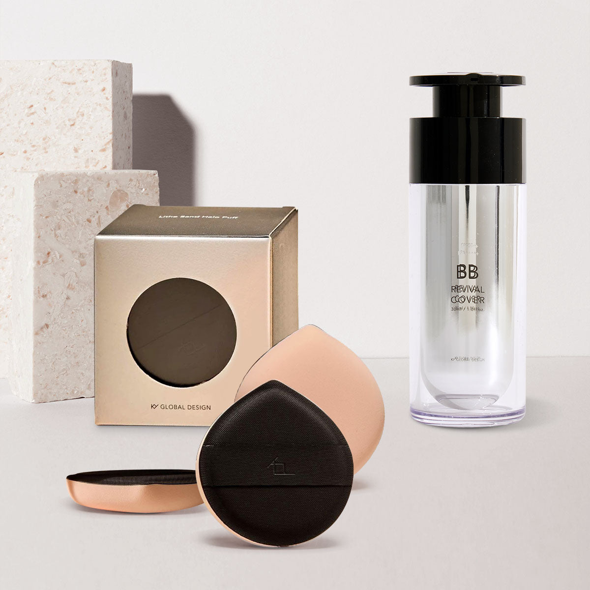 💕限定 10秒內上妝偽素顏✨韓國KY輕透肌逆光賦活BB霜(30/ml)系列組合