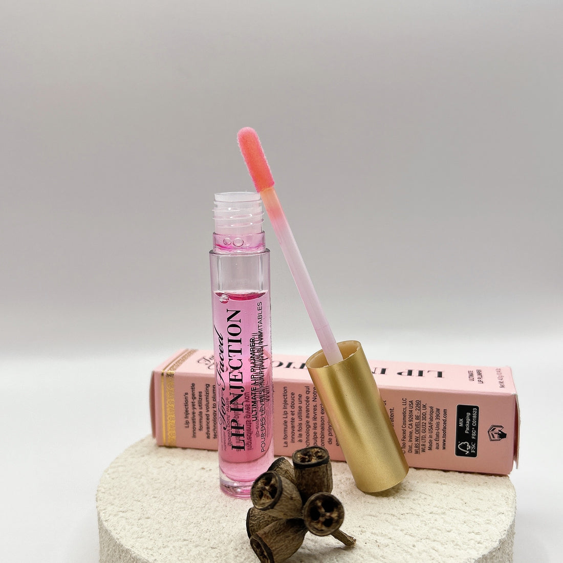 🆕新品上架【梨花娘】美國原裝💋 Too Faced Lip Injection Ultimate Lip Plumper 經典款水潤豐盈精華唇蜜(4g)