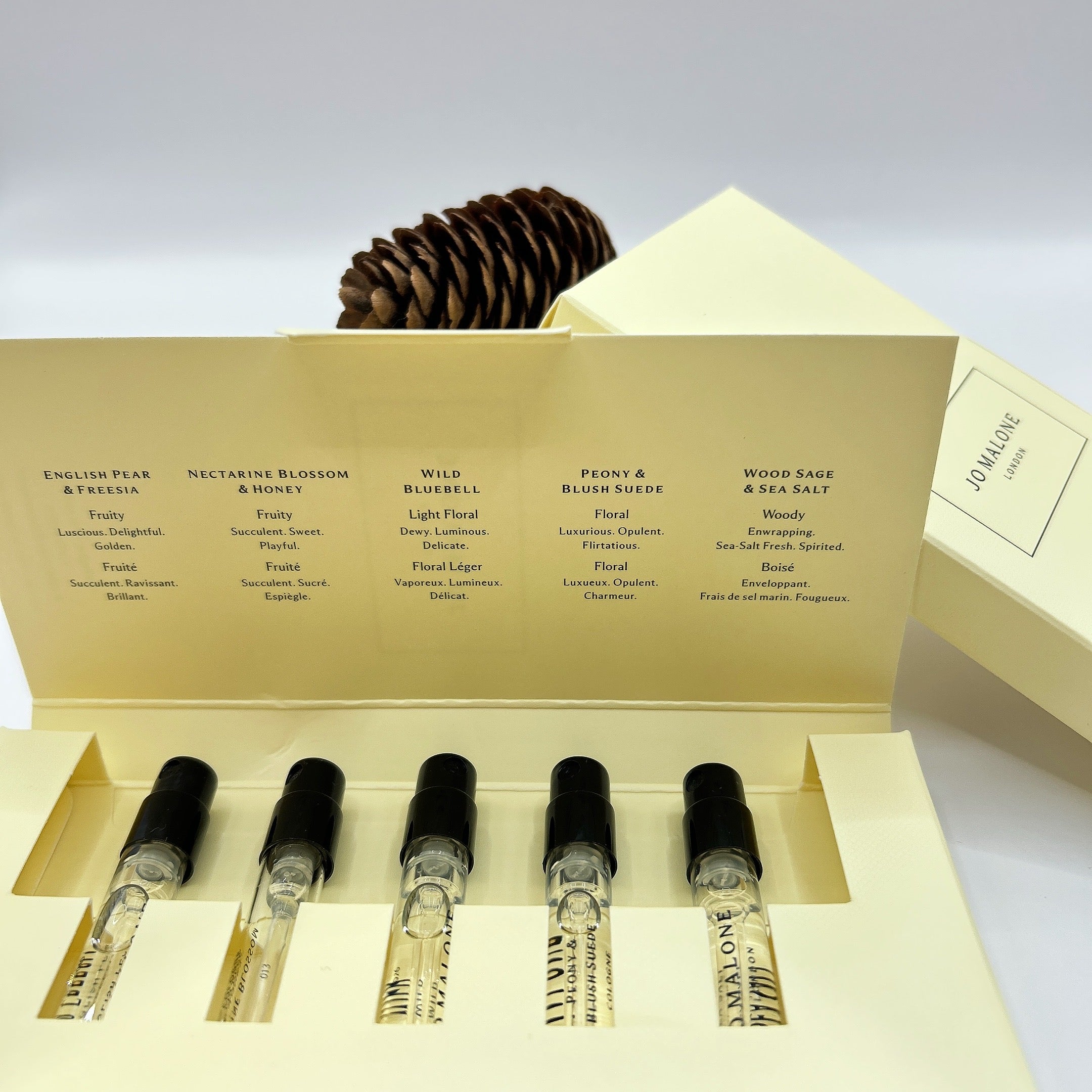 🆕新品上架【梨花娘】美國帶回💖Jo Malone簡約優雅隨身香水(1.5ml*5入暢銷組)