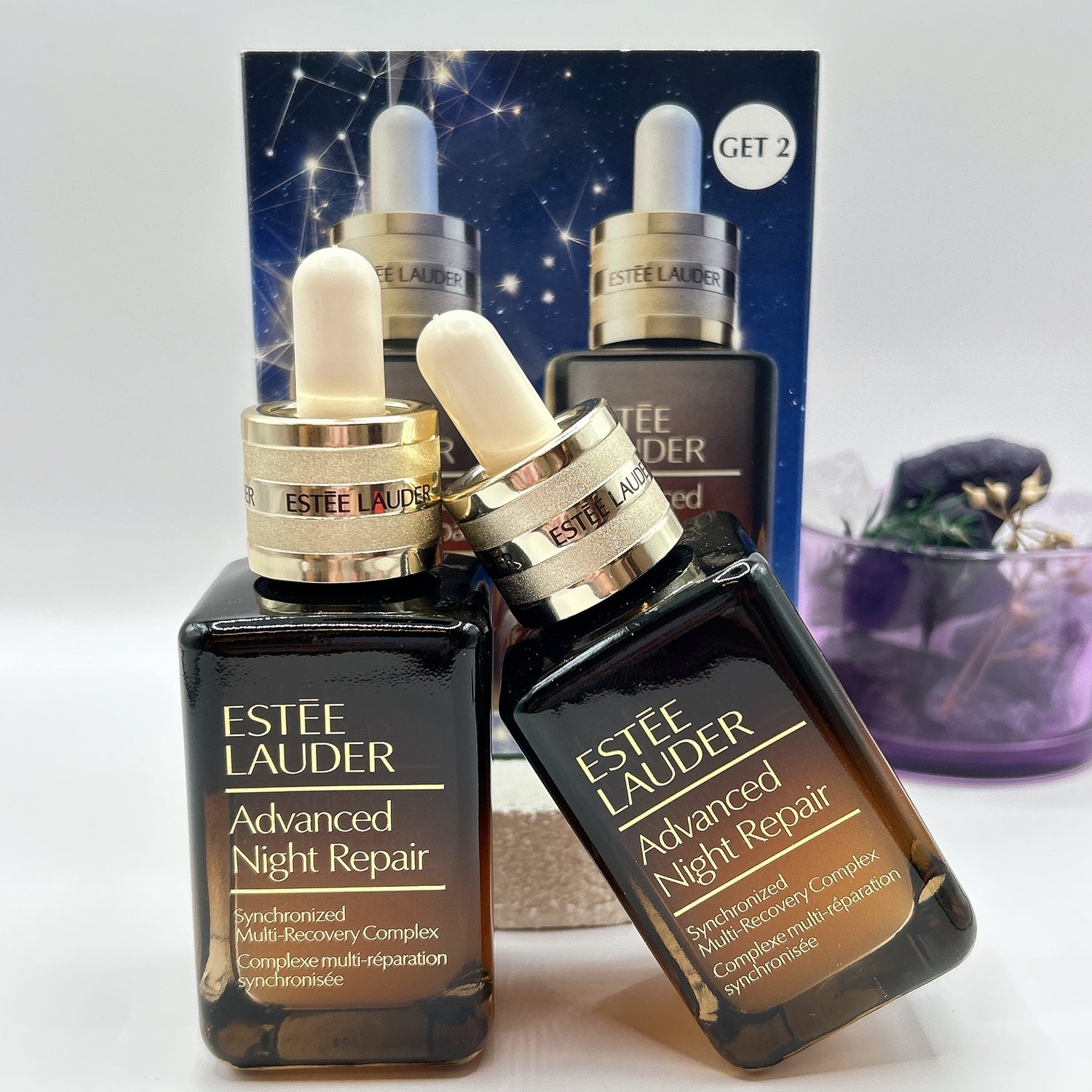 🆕新品上架【梨花娘】美國限量版💖Advanced Night Repai雅詩蘭黛全方位修護露小棕瓶(50ml*2入優惠組)